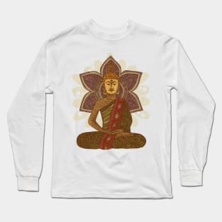 Sitting Buddha Long Sleeve T-Shirt